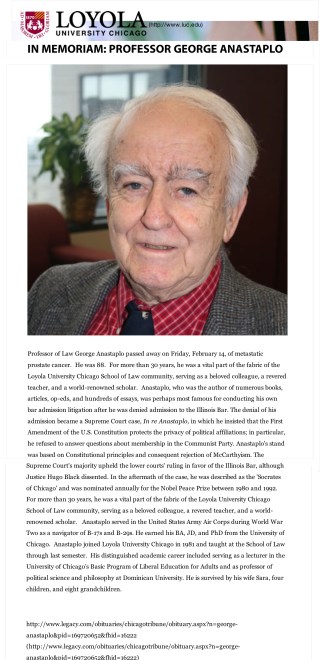 powerline-loyola-george-obit